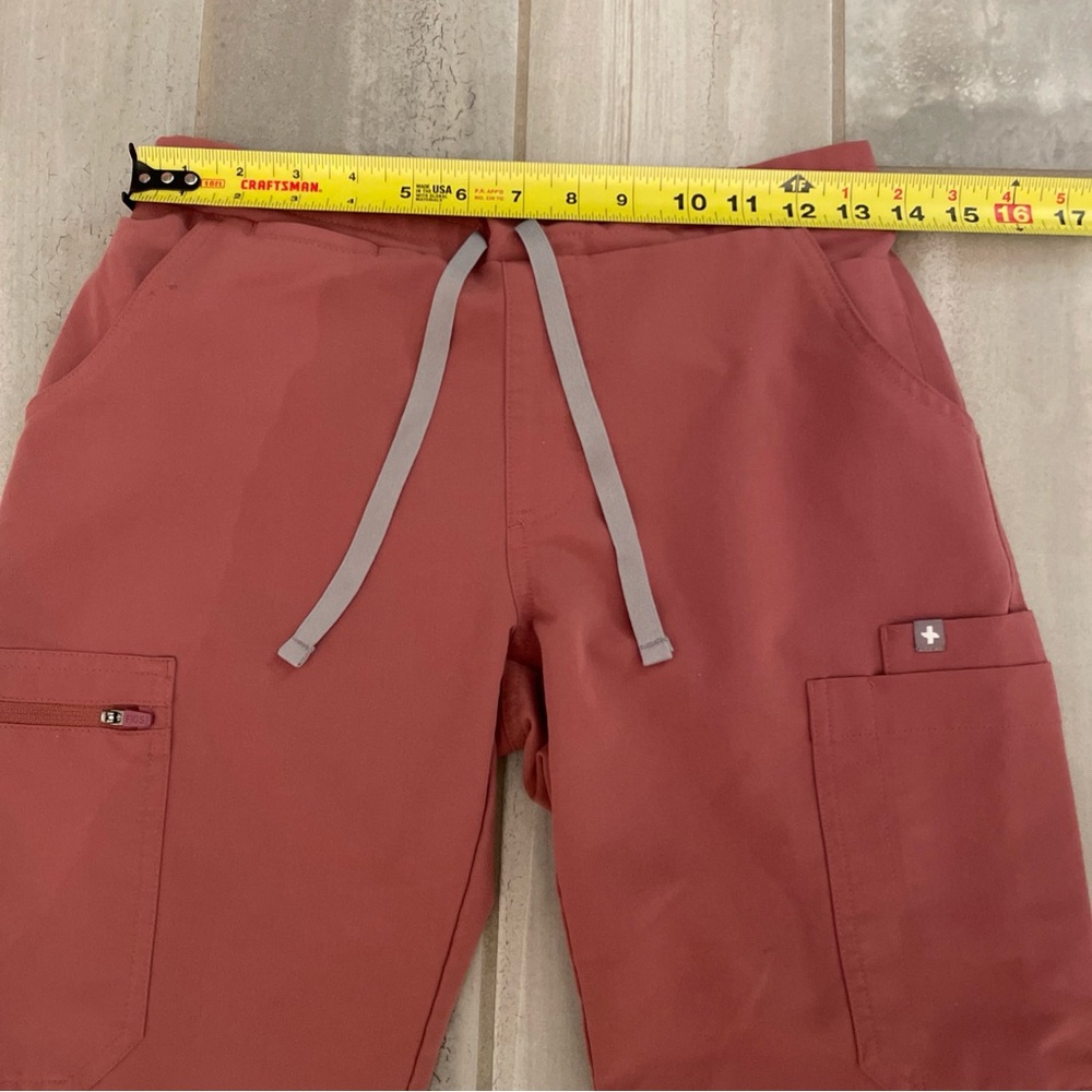 Figs Yola Scrub Pants Bottoms Mauve PO 2656 Women’s XS/XSmall - Picture 5 of 9
